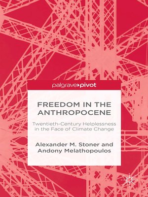 cover image of Freedom in the Anthropocene